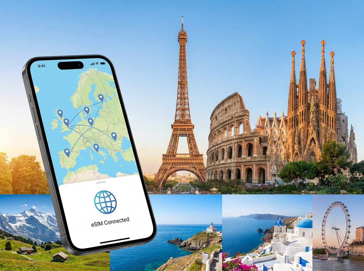 Beste eSIM voor reizen in Europa (2026): Waar moet je écht op letten?